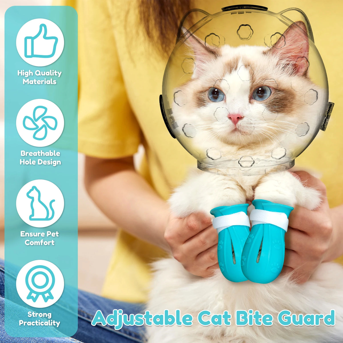 Capucha Espacial para Gatos